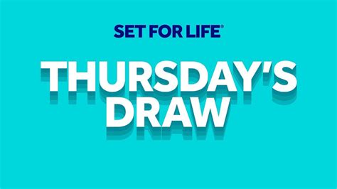 set for life results thursday|Set For Life Results .